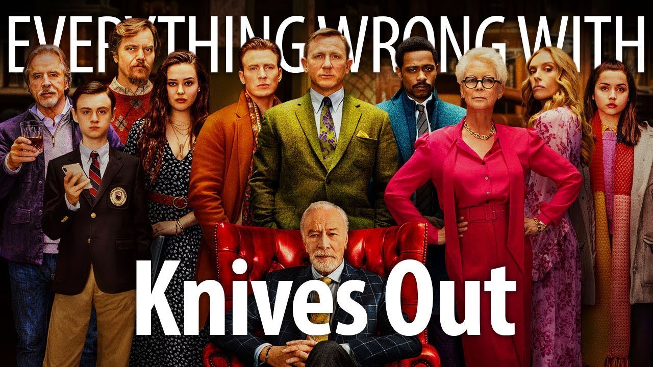 CinemaSins - Everything wrong with knives out in whodunnit minutes