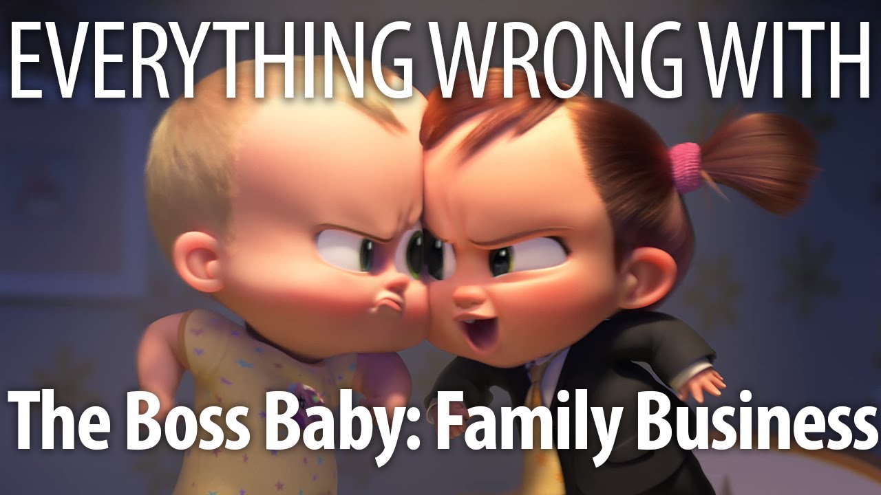 CinemaSins - Everything wrong with the boss baby: family business in 19 minutes or less