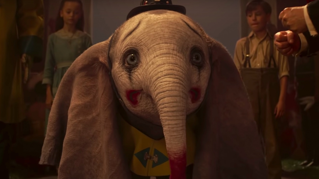 Disney's 'Dumbo' is dubbelgangers in 'Us' te slim af