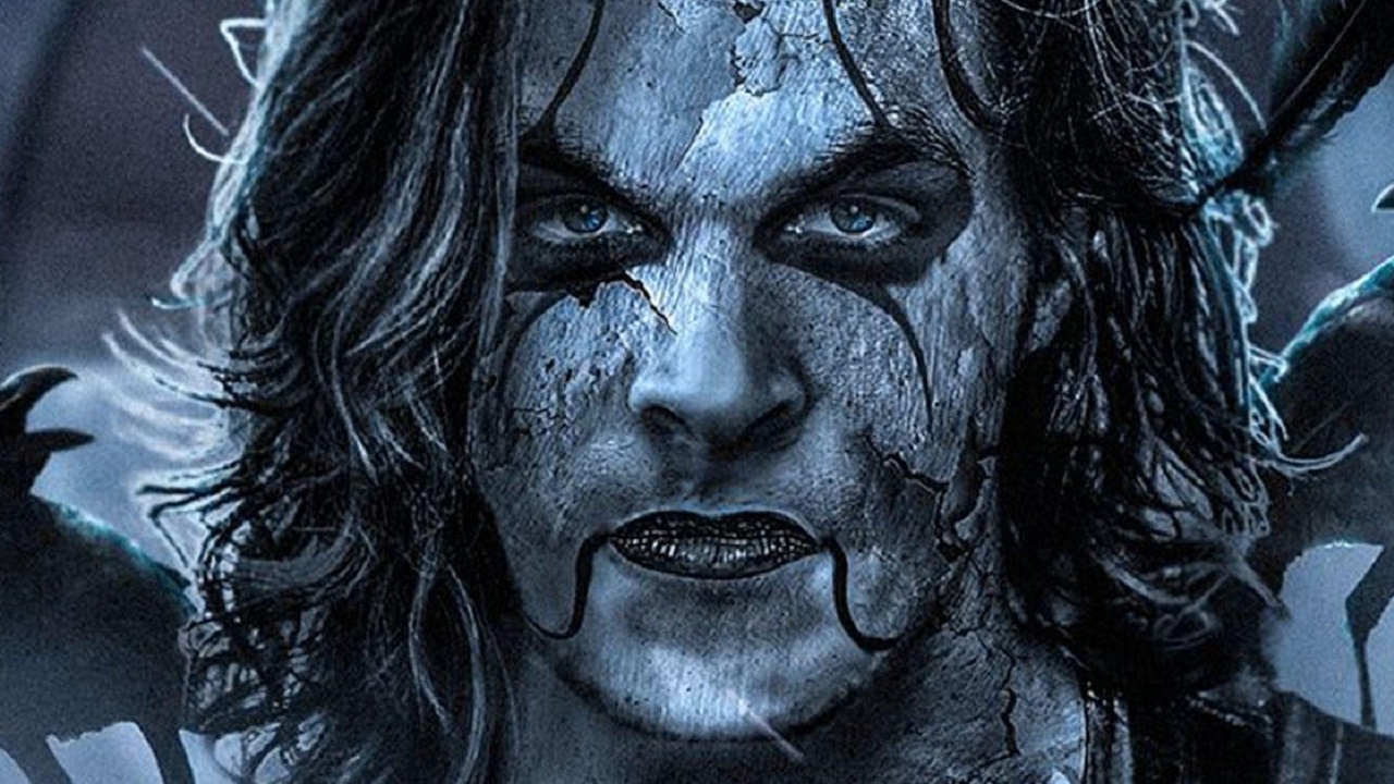 Nooit eerder vertoond beeldmateriaal van Jason Momoa als 'The Crow' opgedoken