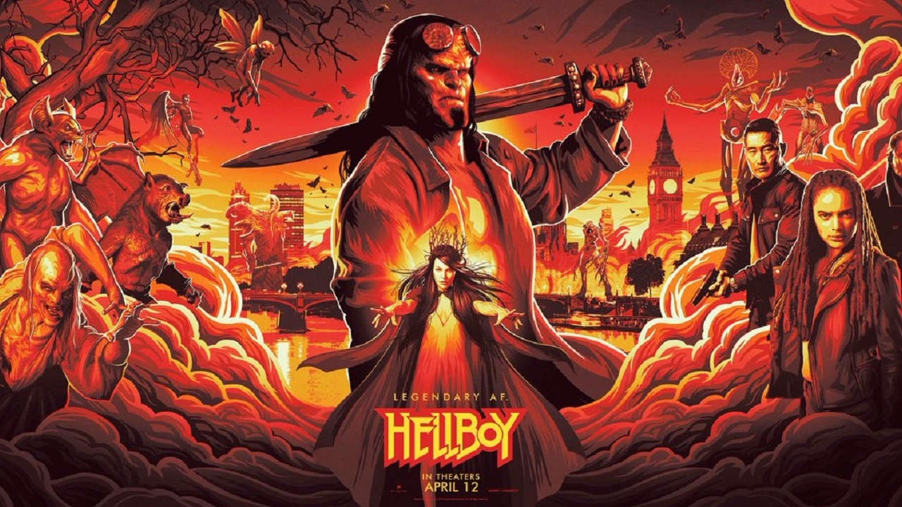 Poster 'Hellboy' onthult slechteriken en meer!