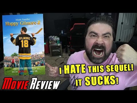 AngryJoeShow - Happy gilmore 2 - i hate this lazy crap! - angry movie review