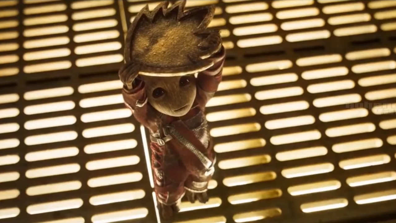 Details over Deadpool en Baby Groot in 'Guardians of the Galaxy Vol. 2'