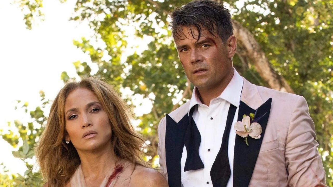 Pikante Jennifer Lopez in beelden trailer 'Shotgun Wedding'