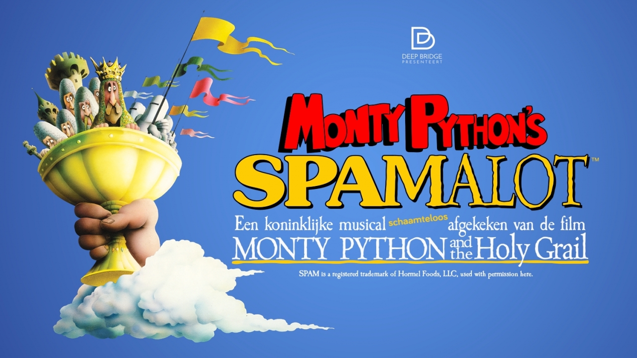 'Spamalot', de musical van 'Monty Python and the Holy Grail', wordt weer een film