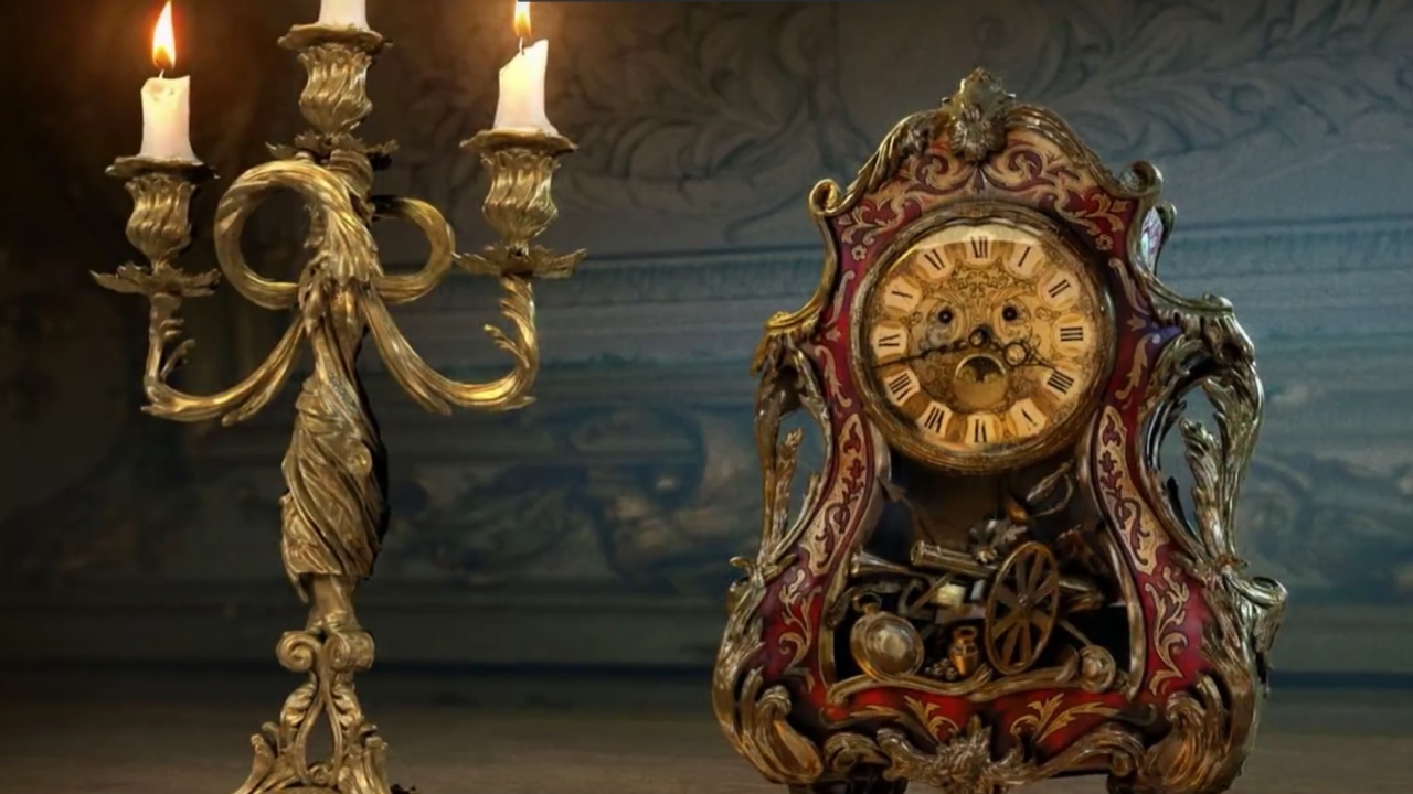 Beelden uit sneak peek 'Beauty and the Beast'