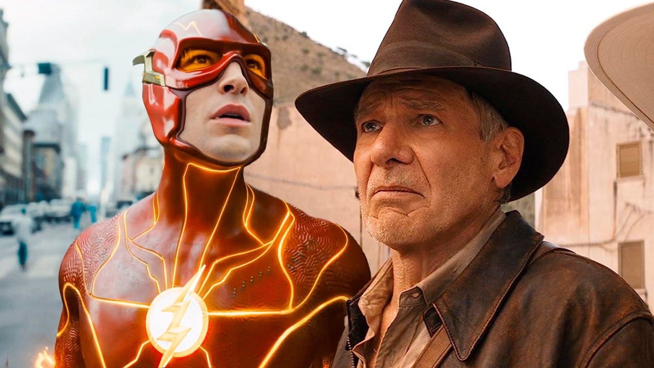 ‘The Flash’ can’t be burned, but ‘Indiana Jones’ seems to be falling even harder