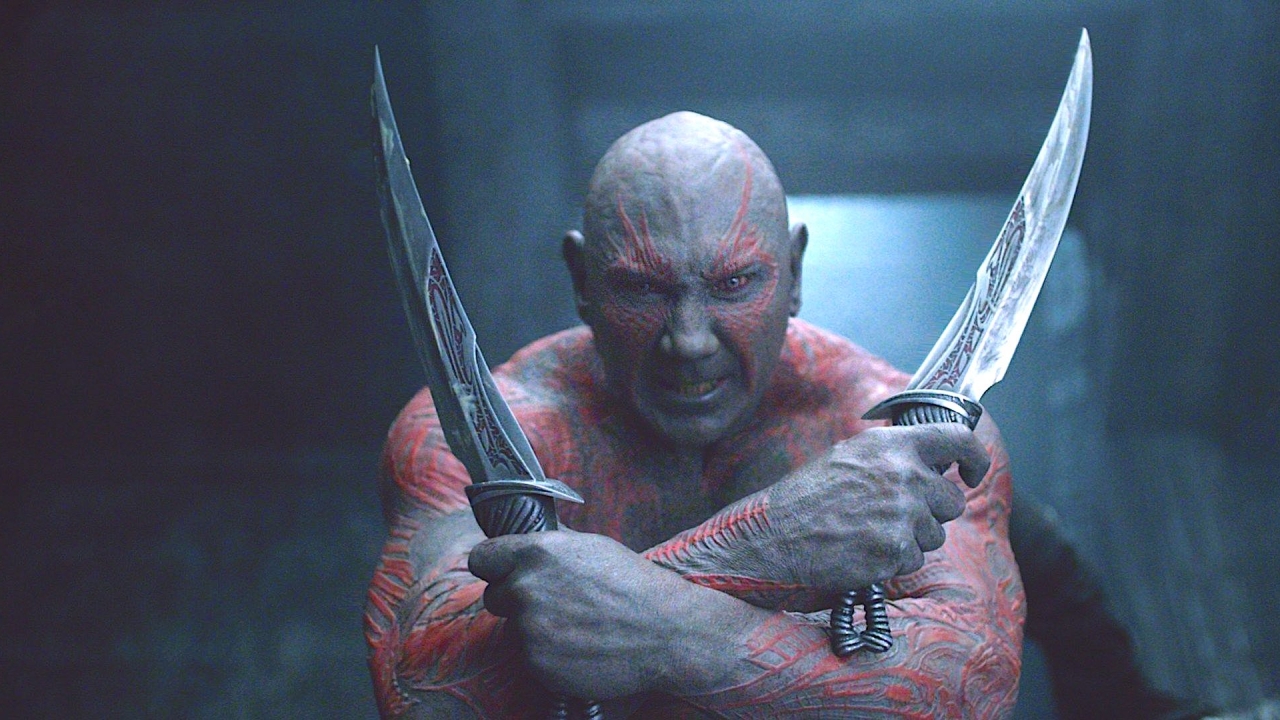 Dave Bautista: "Zonder James Gunn had Drax niet in derde 'Guardians of the Galaxy' gezeten"