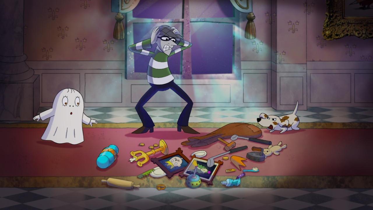 Het Kleine Spookje Laban Speekt Weer Rond