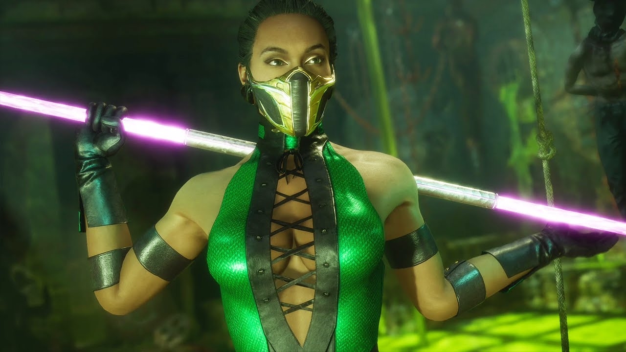 The actress plays Jade in Mortal Kombat 2