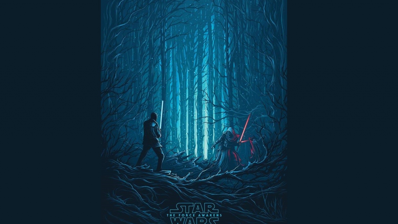 Kylo Ren vs Finn op vierde en laatste IMAX-poster 'Star Wars: The Force Awakens'