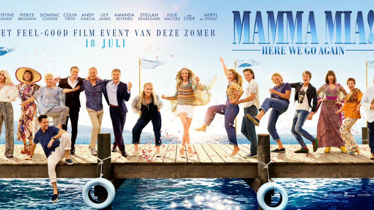Trailer 'Mamma Mia! Here We Go Again': de feel-good film van 2018
