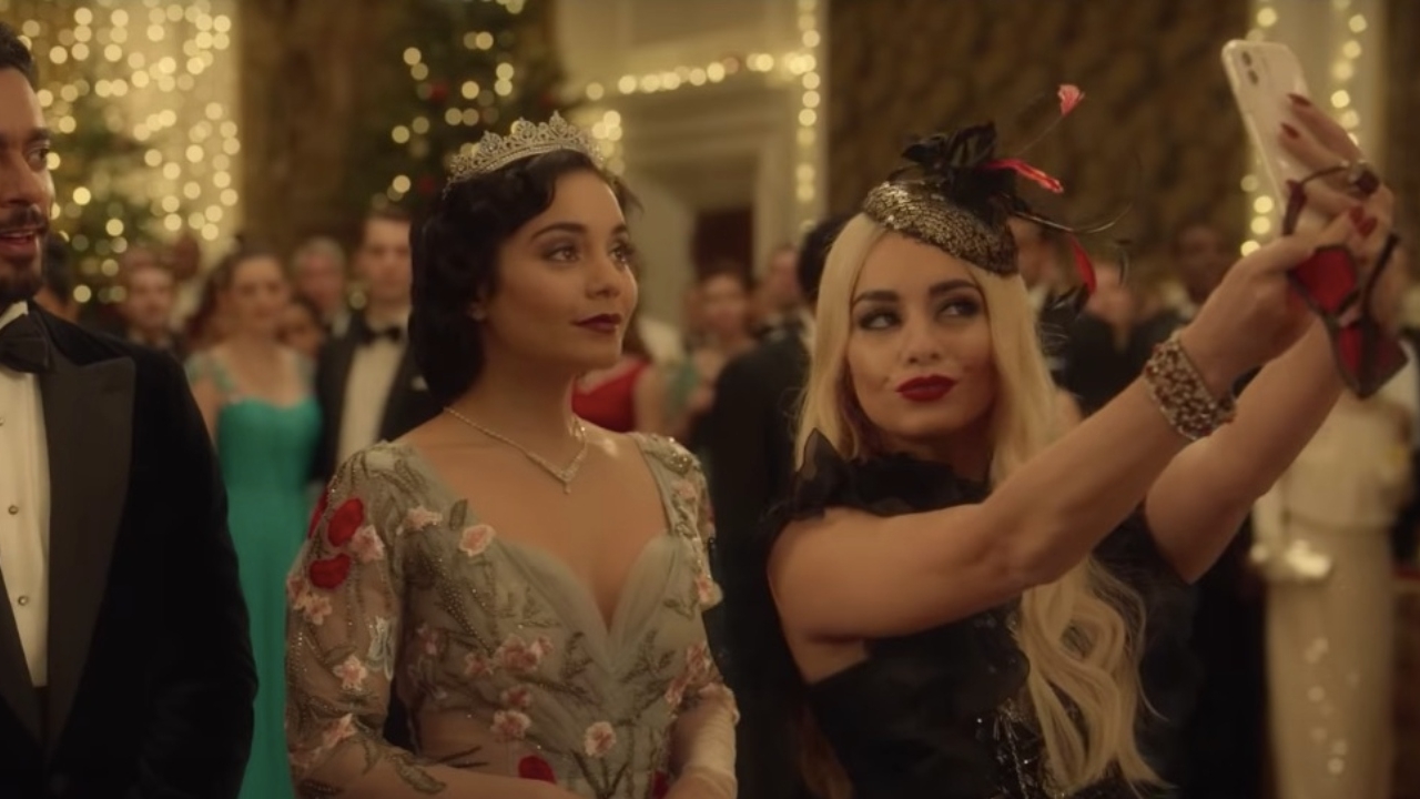 Netflix verdrievoudigt Vanessa Hudgens in trailer 'The Princess Switch 2: Switched Again'