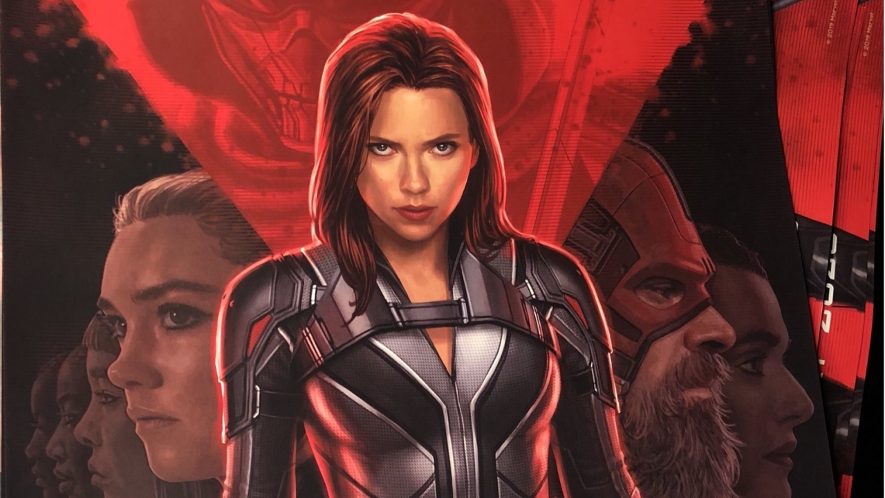 Eerste poster Marvels 'Black Widow' met Red Guardian en andere Widows!