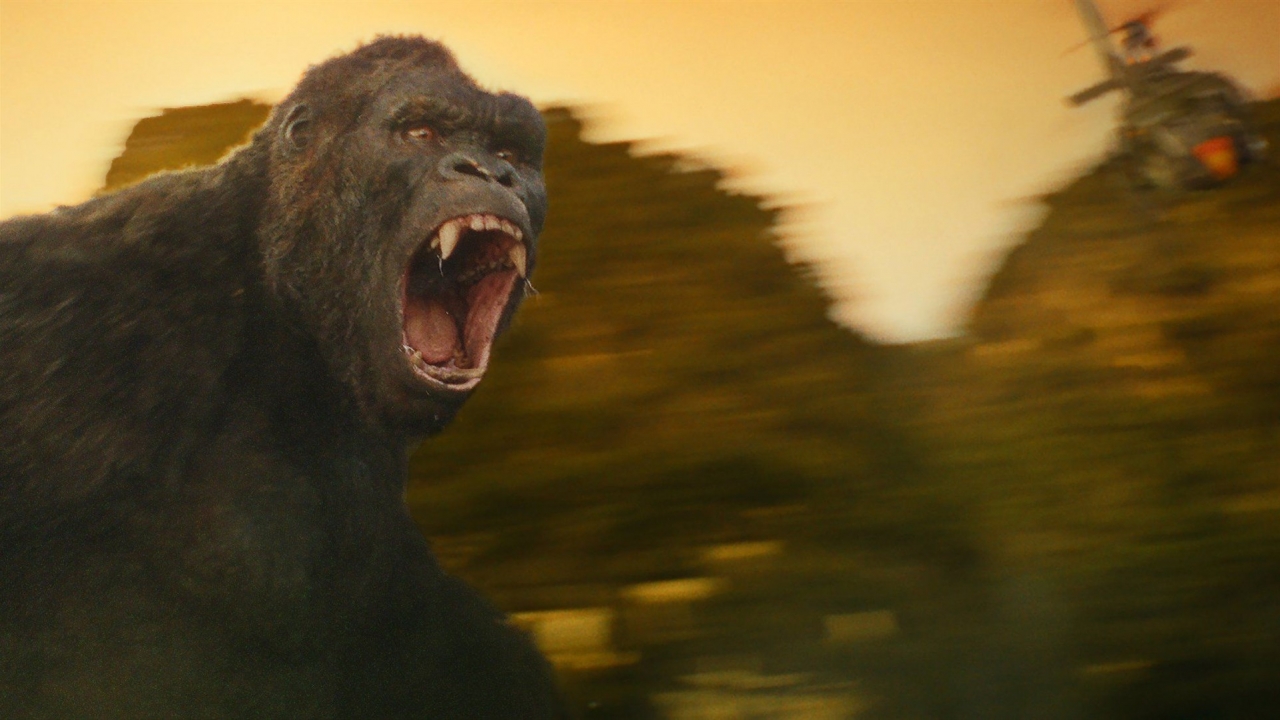King Kong wordt gigantisch groot in 'Godzilla: King of the Monsters'