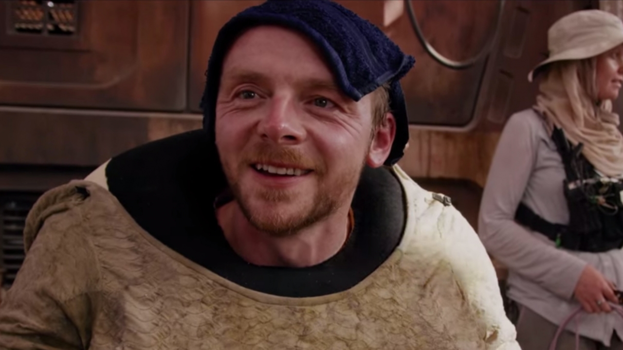 Simon Peggs personage in 'Star Wars: The Force Awakens' onthuld