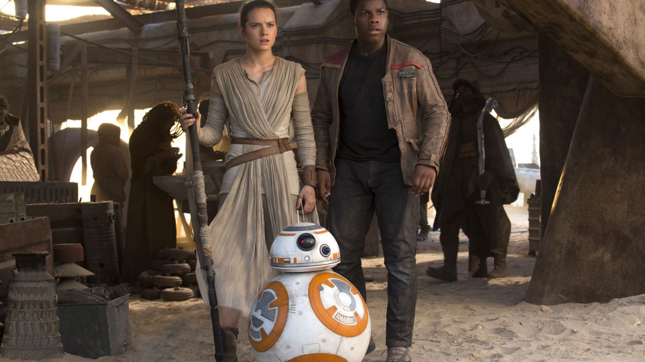 Rey en Finn mochten geen relatie krijgen in 'Star Wars: The Force Awakens'