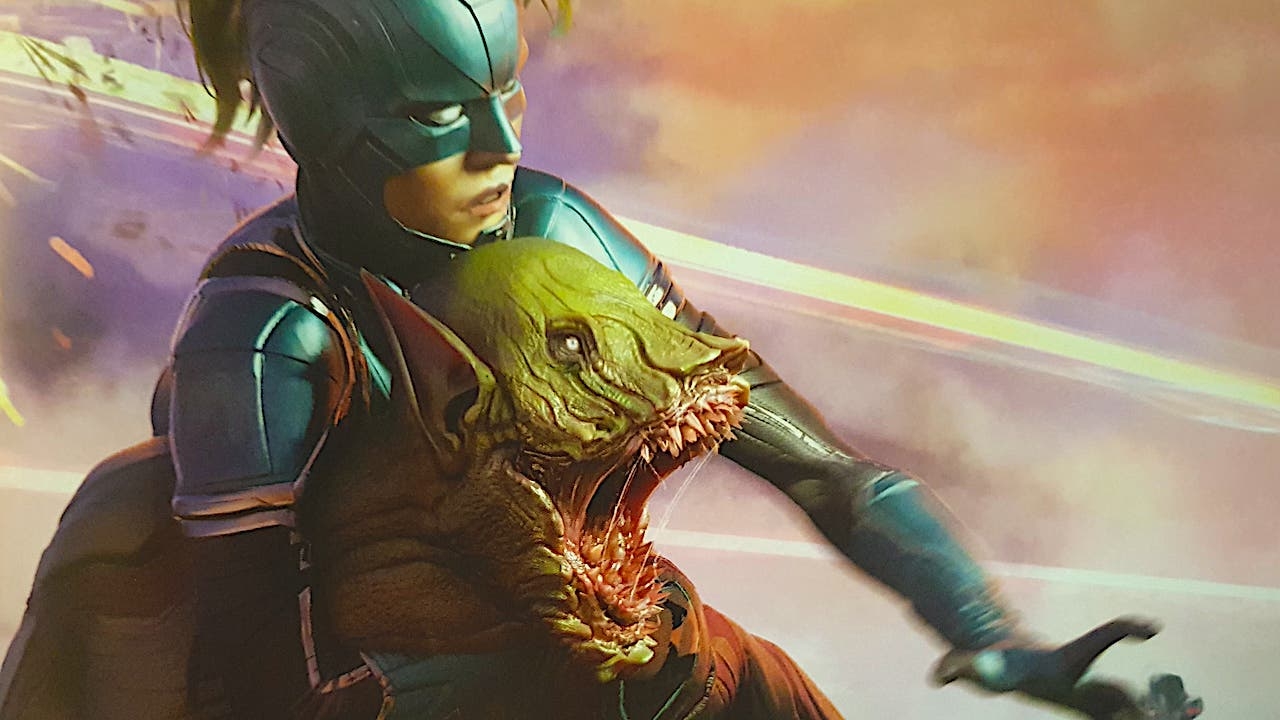 Nieuwe concept art 'Captain Marvel' toont enge, monsterlijke Skrulls!