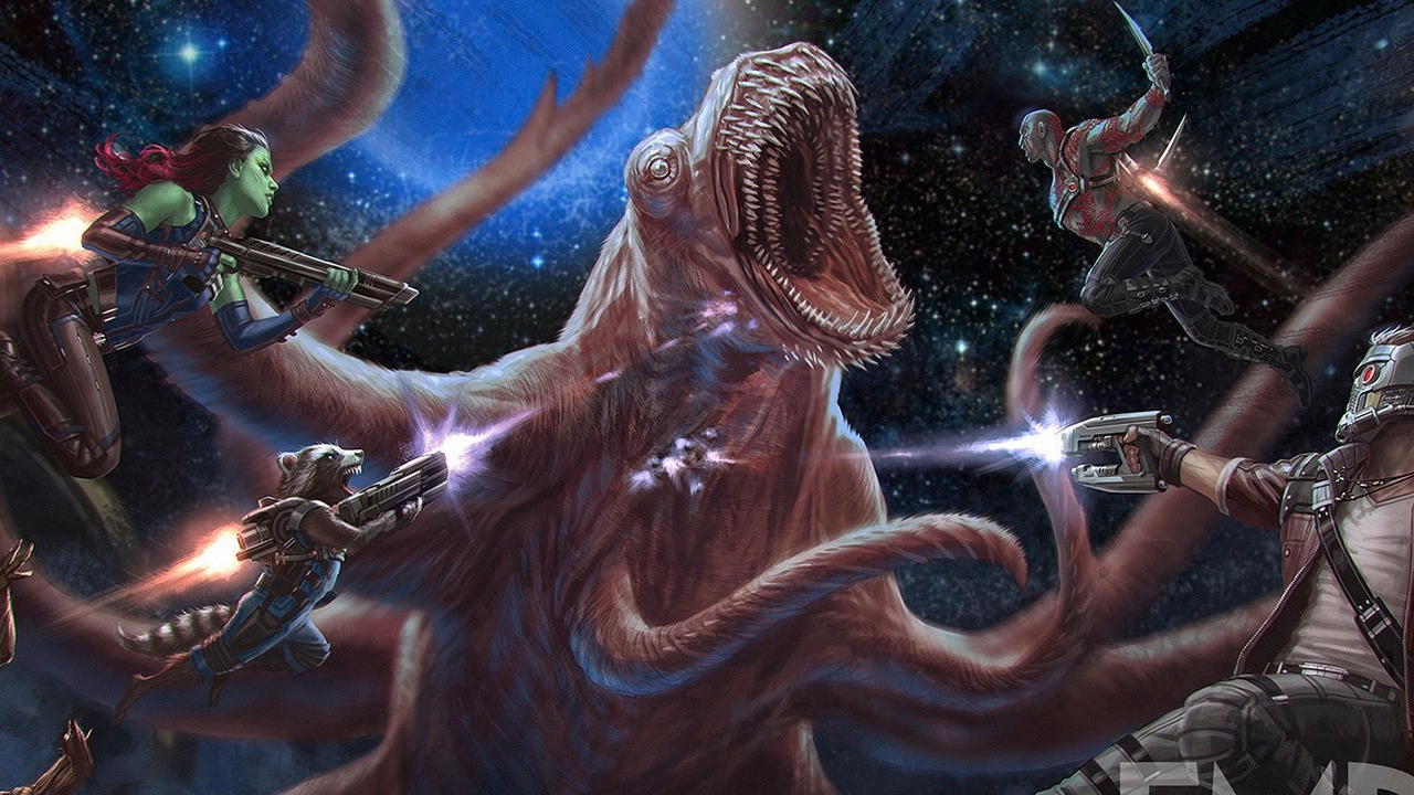James Gunn over de "ruimte-inktvis" in 'Guardians Of The Galaxy Vol. 2'