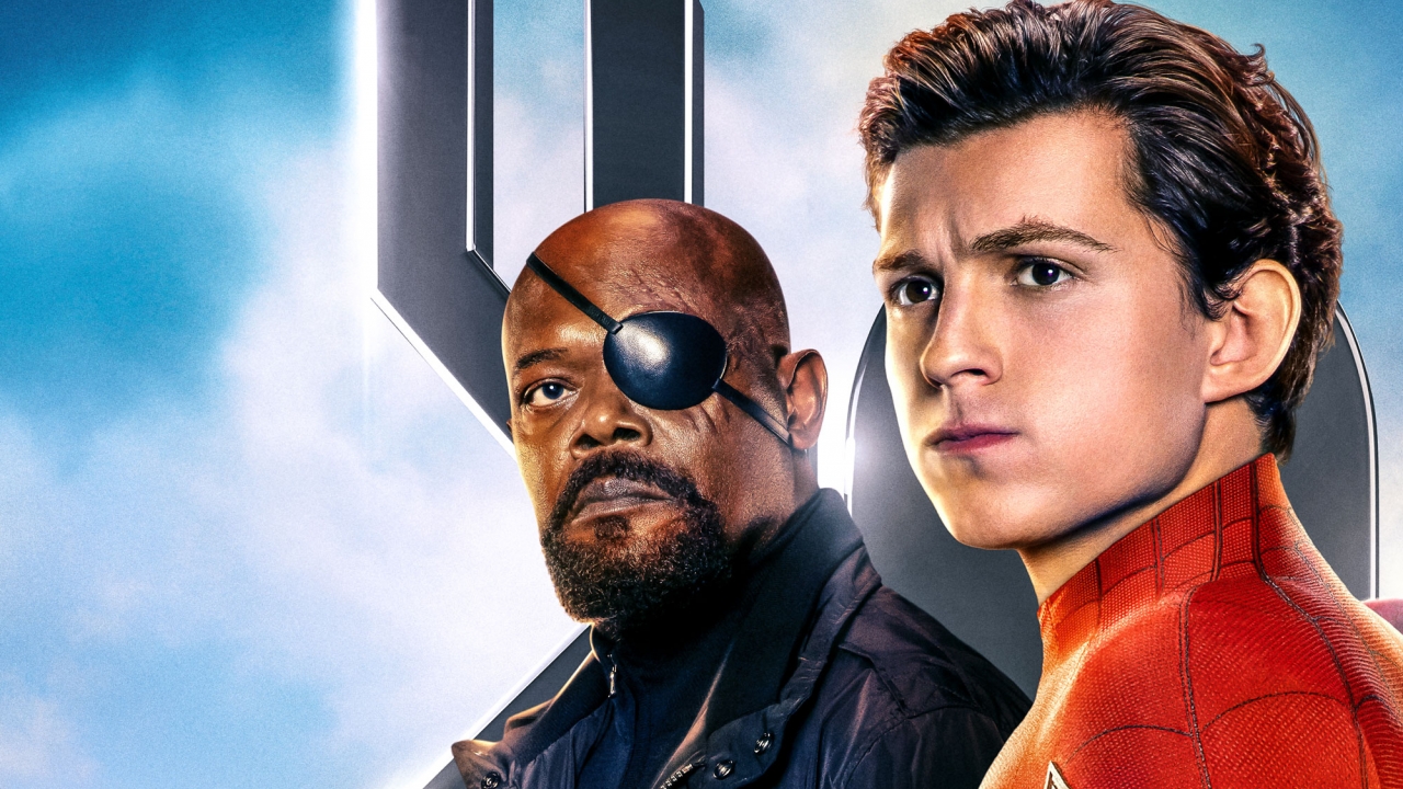 Samuel L. Jackson uit verbazing over Nick Fury-posters 'Spiderman: Far From Home'