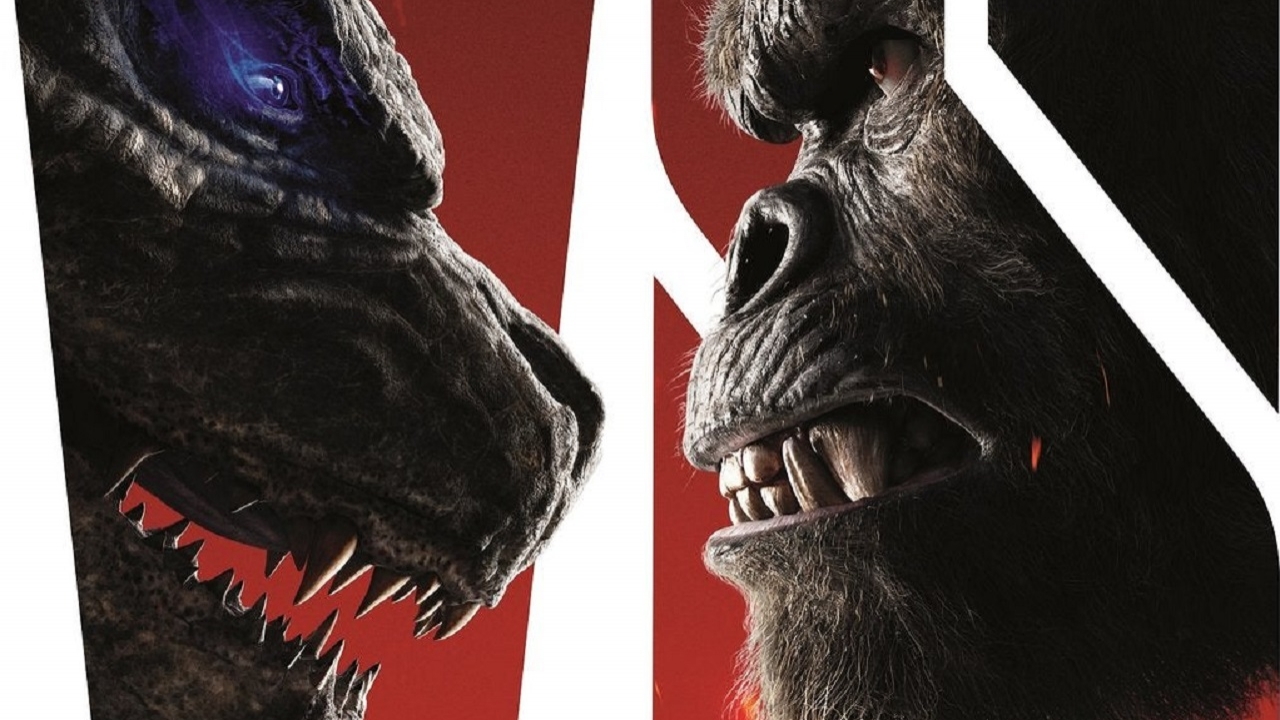 Godzilla en King Kong oog in oog op nieuwe 'Civil War'-achtige poster