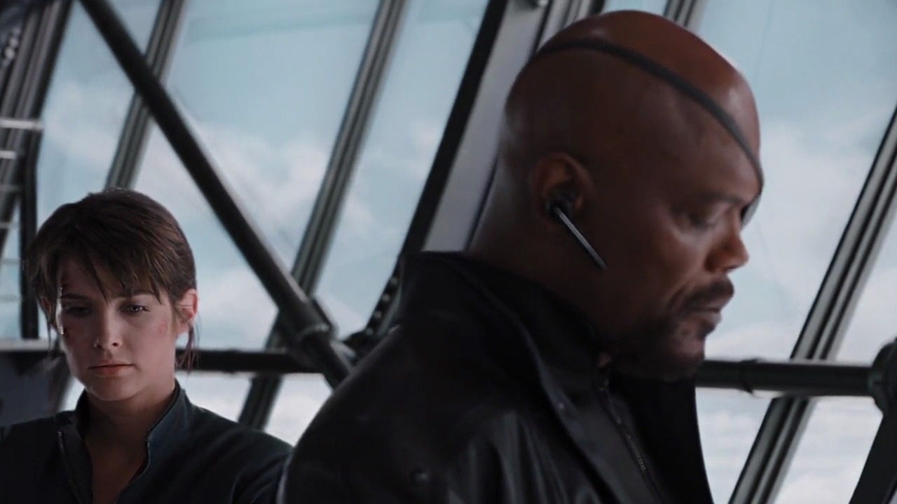 Nick Fury in setvideo 'Spider-Man: Far From Home'!