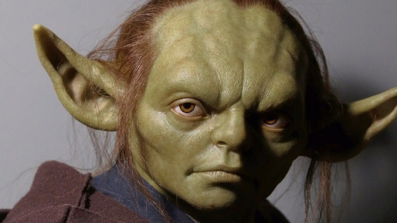 De echte jonge Yoda debuteert nu ook in 'Star Wars'