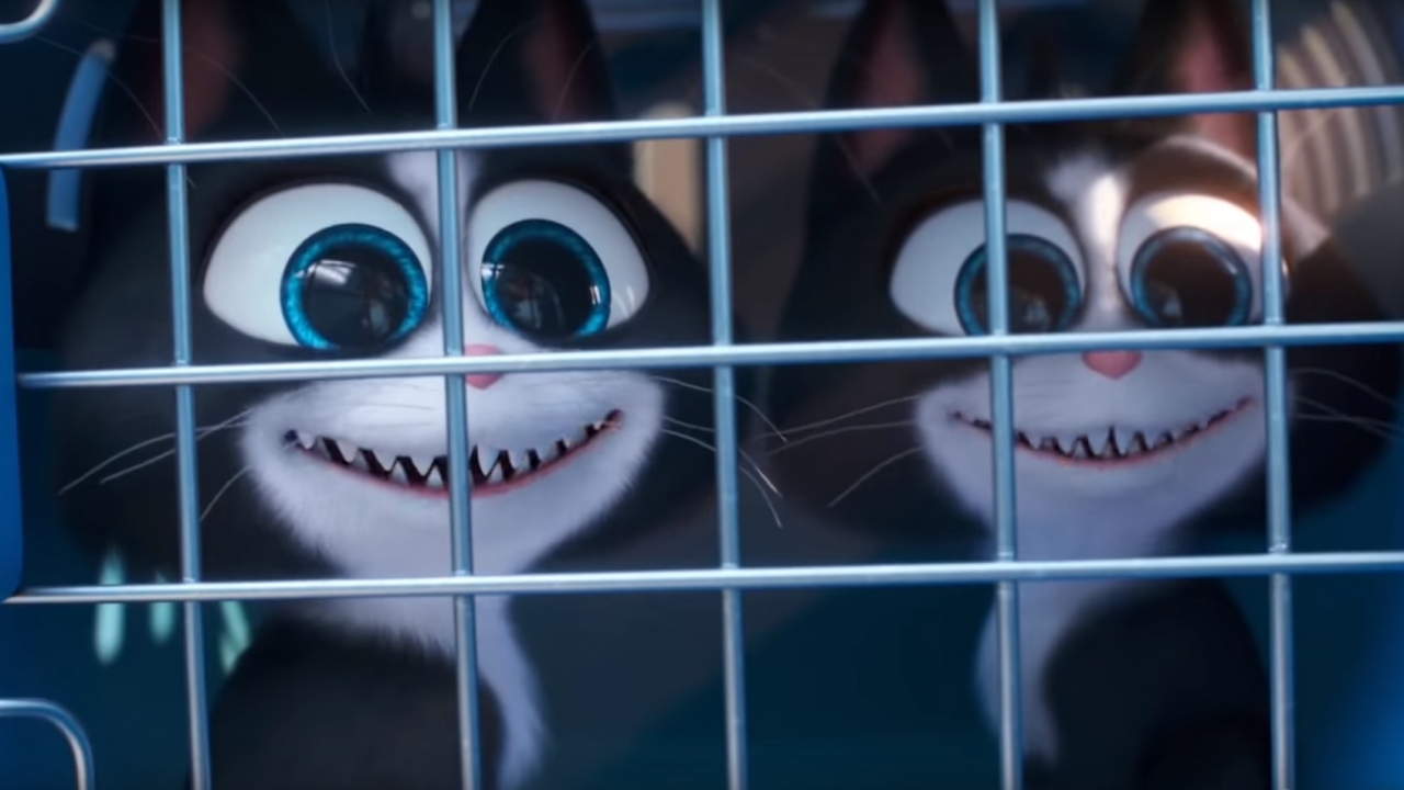 Psycho-huisdieren in trailer 'The Secret Life of Pets 2'!