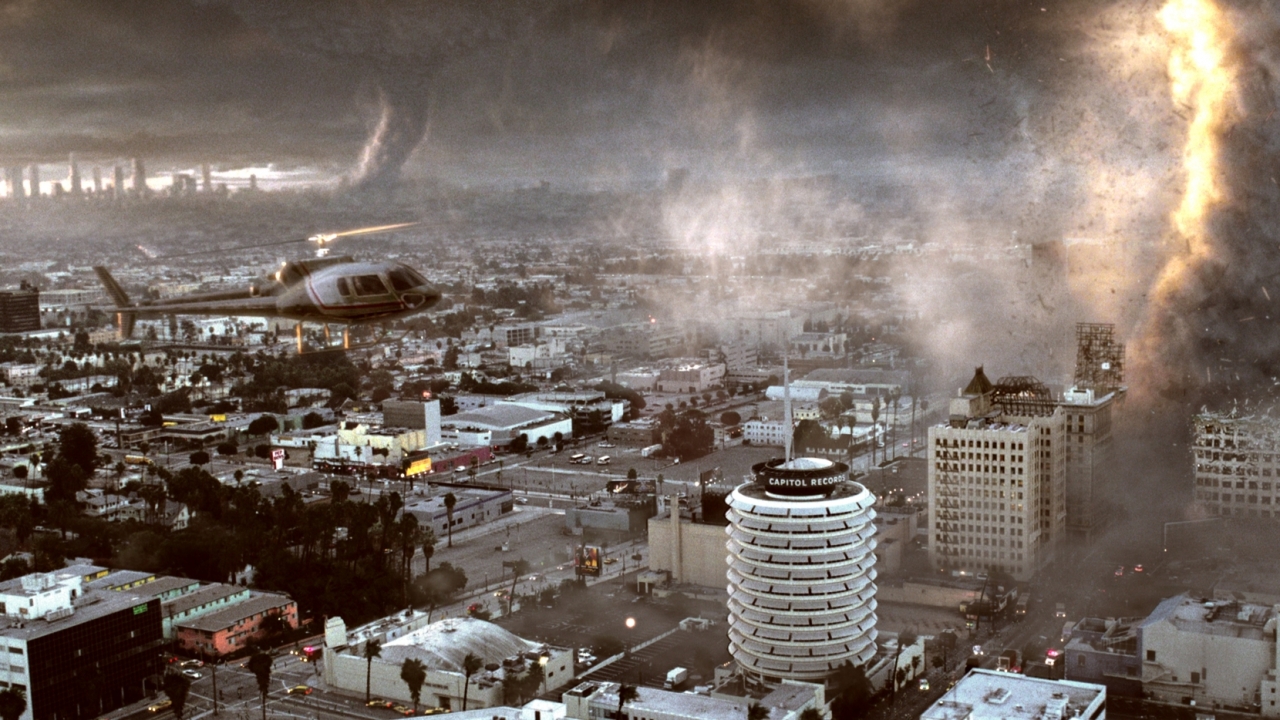 Mensen zien echte 'Day After Tomorrow' in enorme tornado in Los Angeles