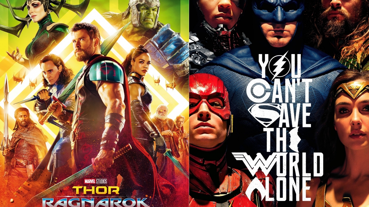 POLL: 'Thor: Ragnarok' vs. 'Justice League'