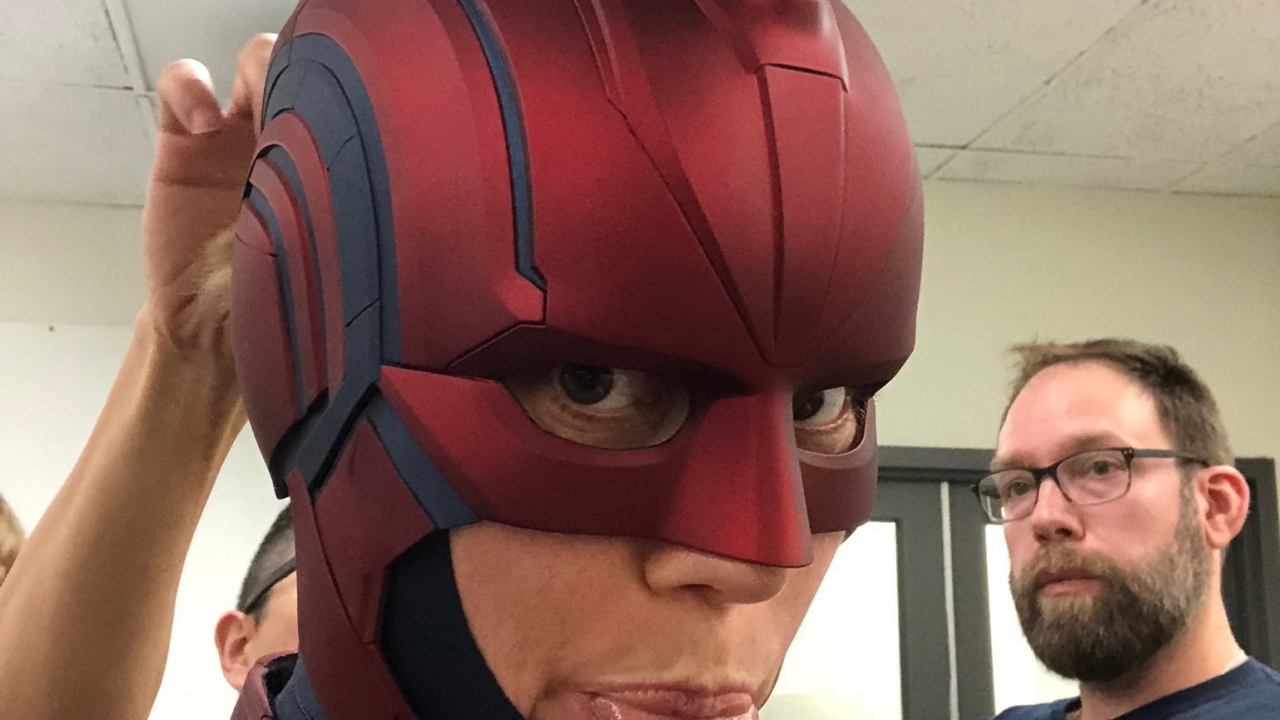 Brie Larson onthult haar eerste 'Captain Marvel'-foto's