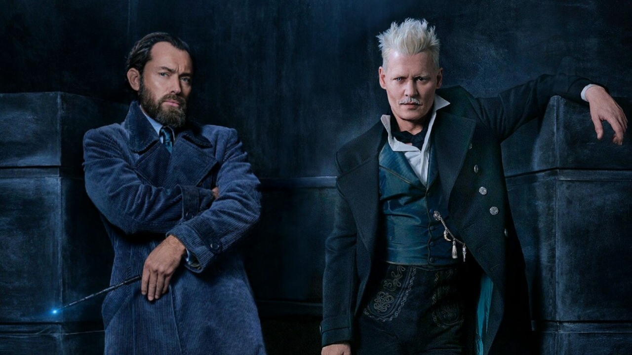 Jude Law reageert koel op ontslag Johnny Depp bij 'Fantastic Beasts 3'