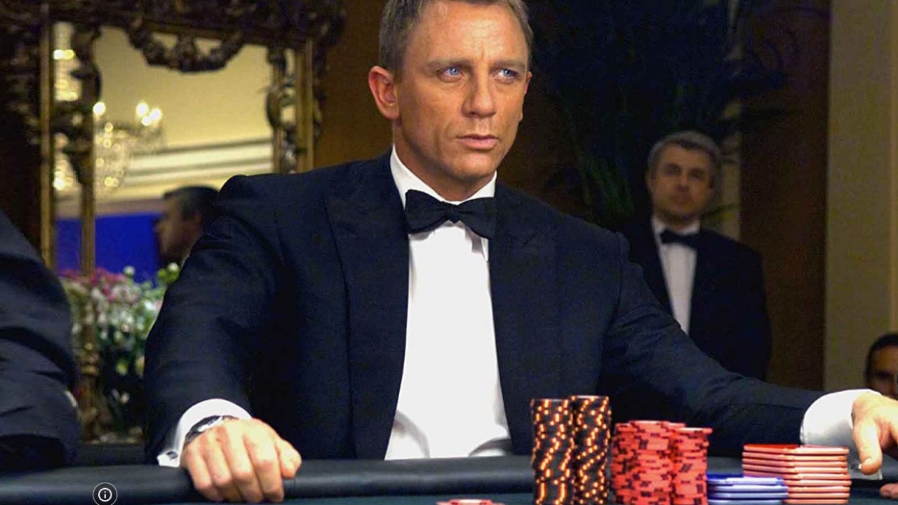 Fun Fact: De pokerscène in 'Casino Royale' klopt van geen kanten