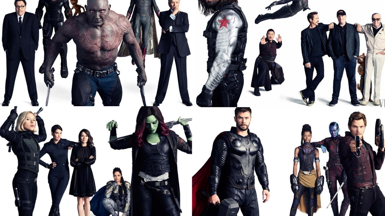 Gave team-up foto's 'Avengers: Infinity War' en meer!