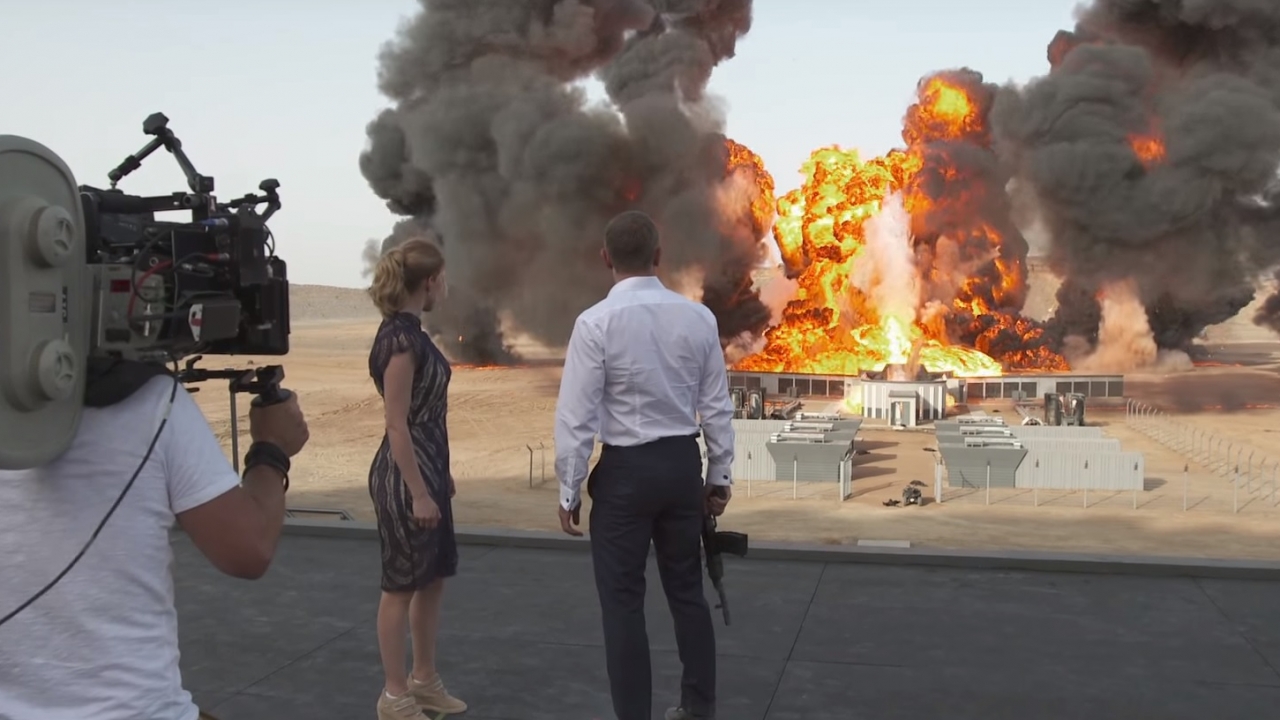 Grootste film-explosie ooit in 'Spectre'