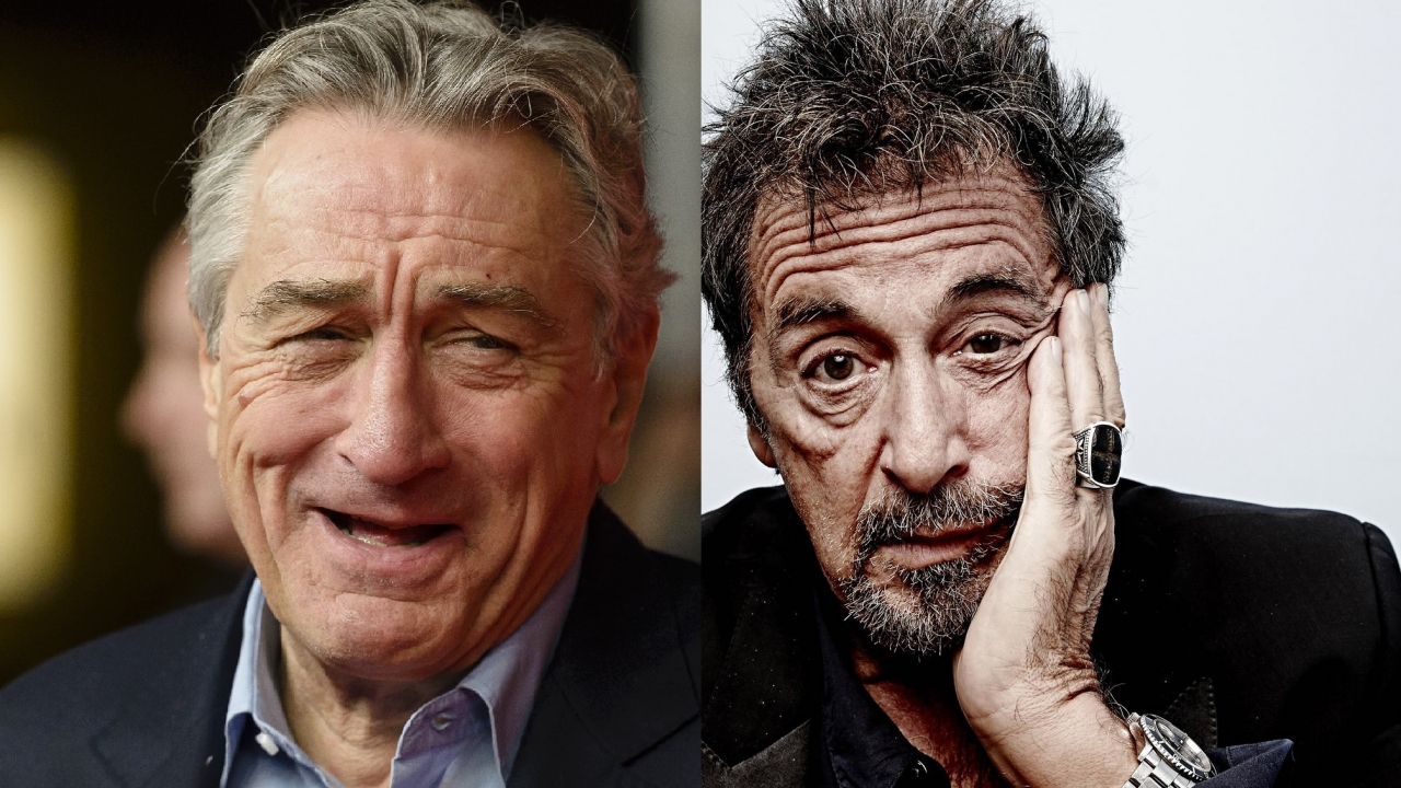 Al Pacino en Robert De Niro samen op foto 'The Irishman'!