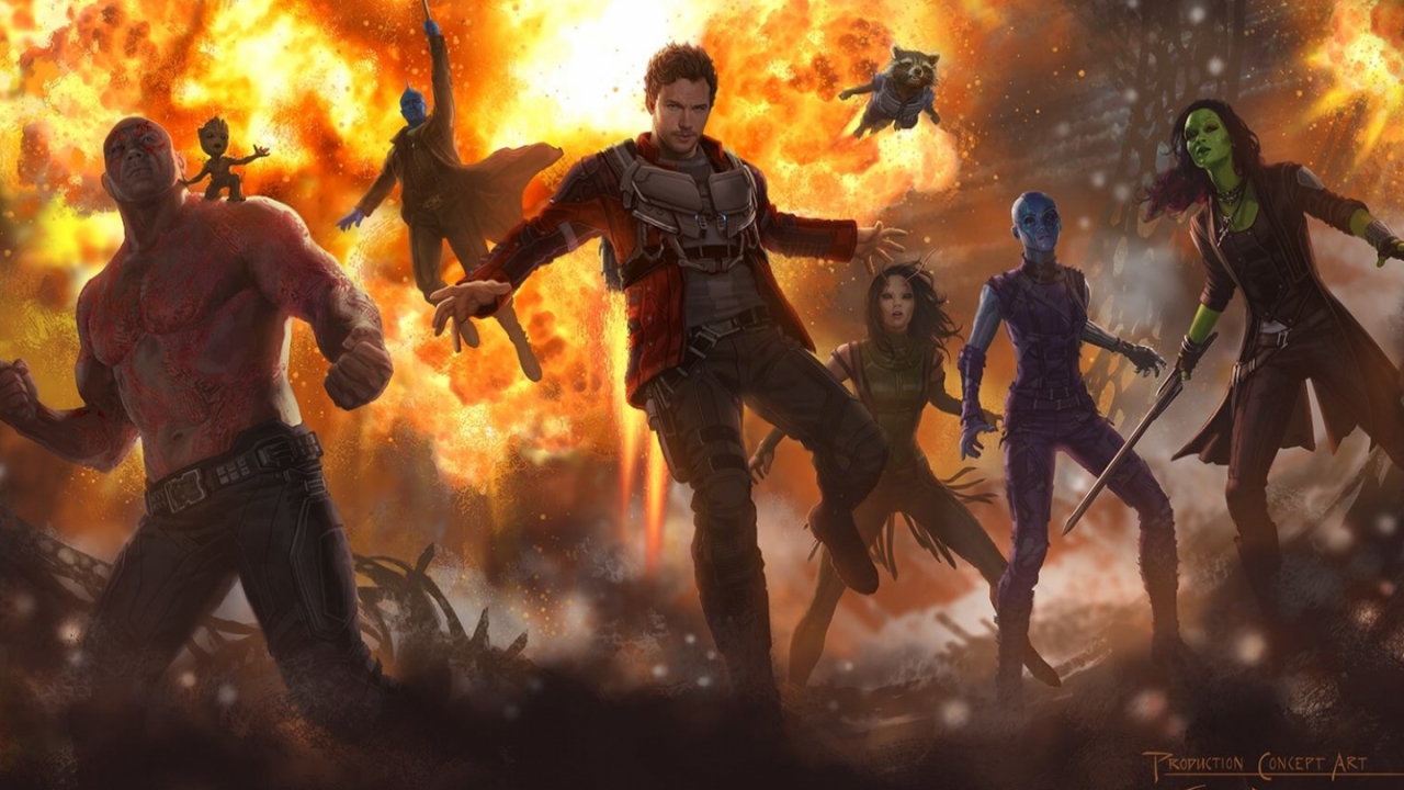 Foto 'Guardians of the Galaxy Vol. 3' met de complete cast