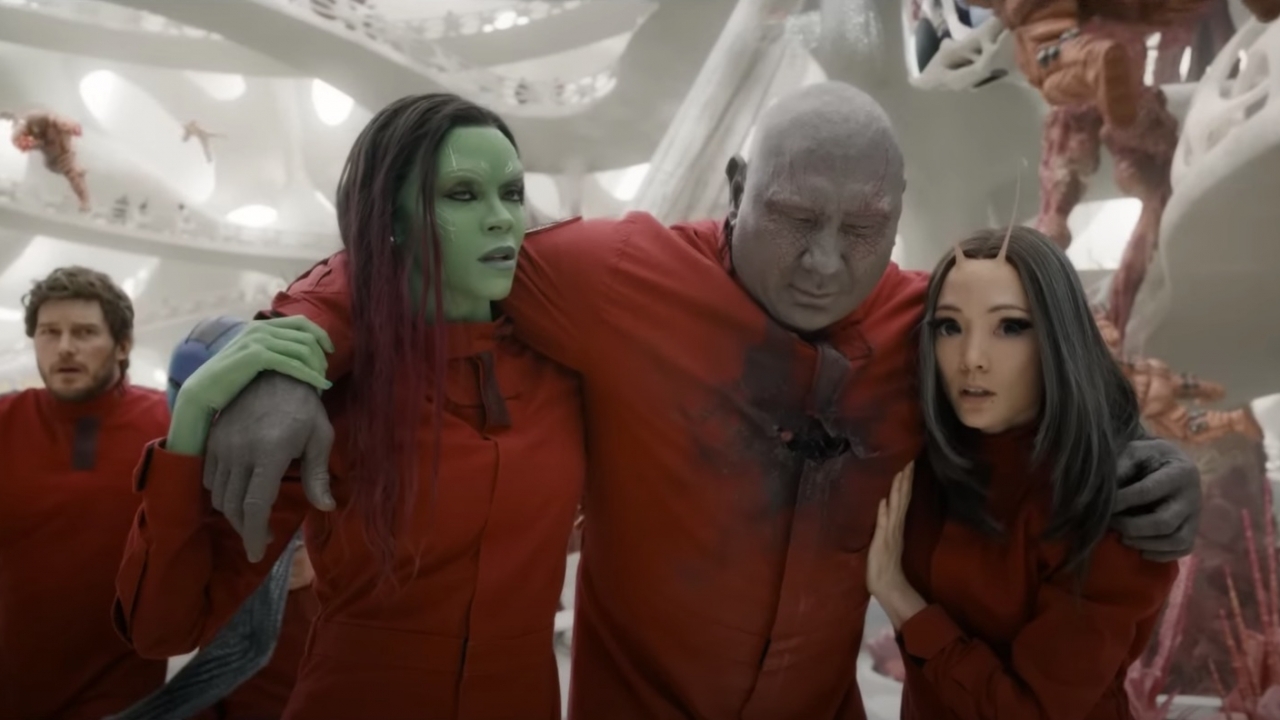 Wie ging het langst in de make-up voor 'Guardians of the Galaxy'?