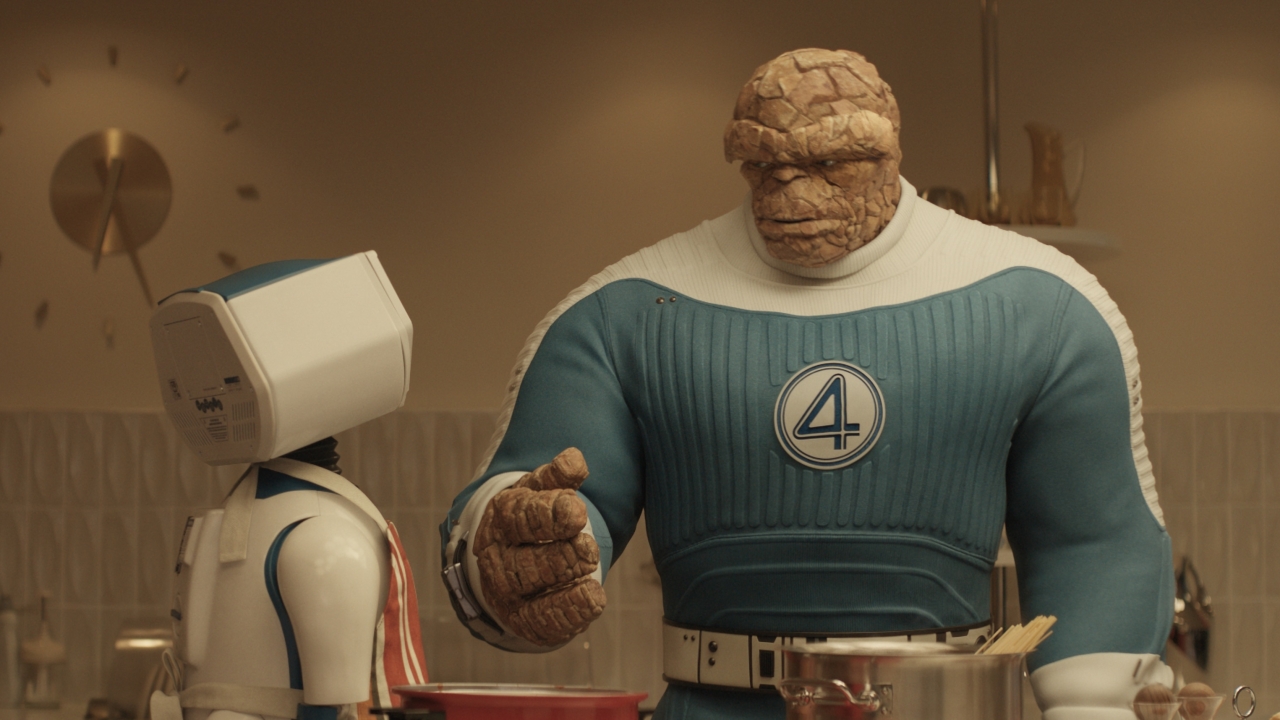 'The Fantastic Four: First Steps': Thing heeft een nieuwe look in verwijderde scène
