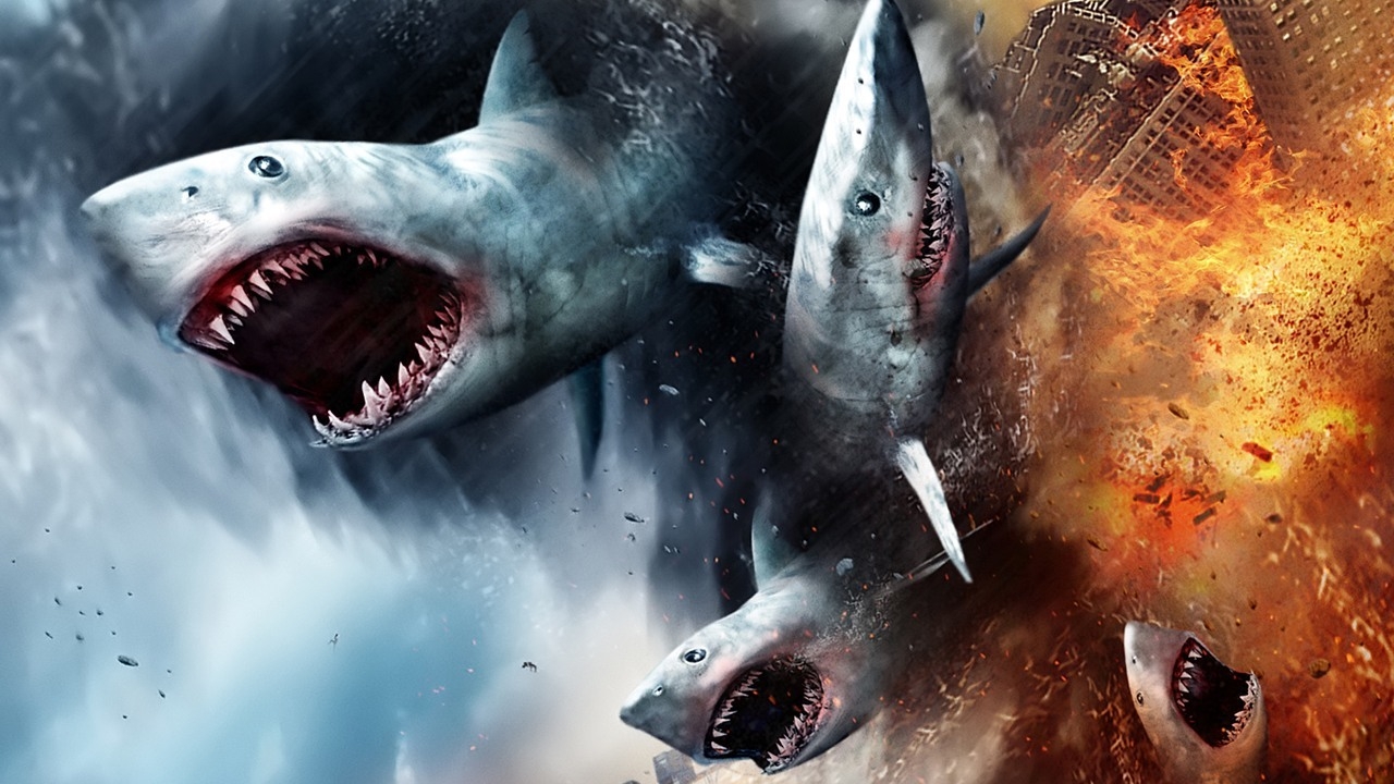 'Sharknado 6' bevat nazi's, dinosaurussen en de Ark van Noah