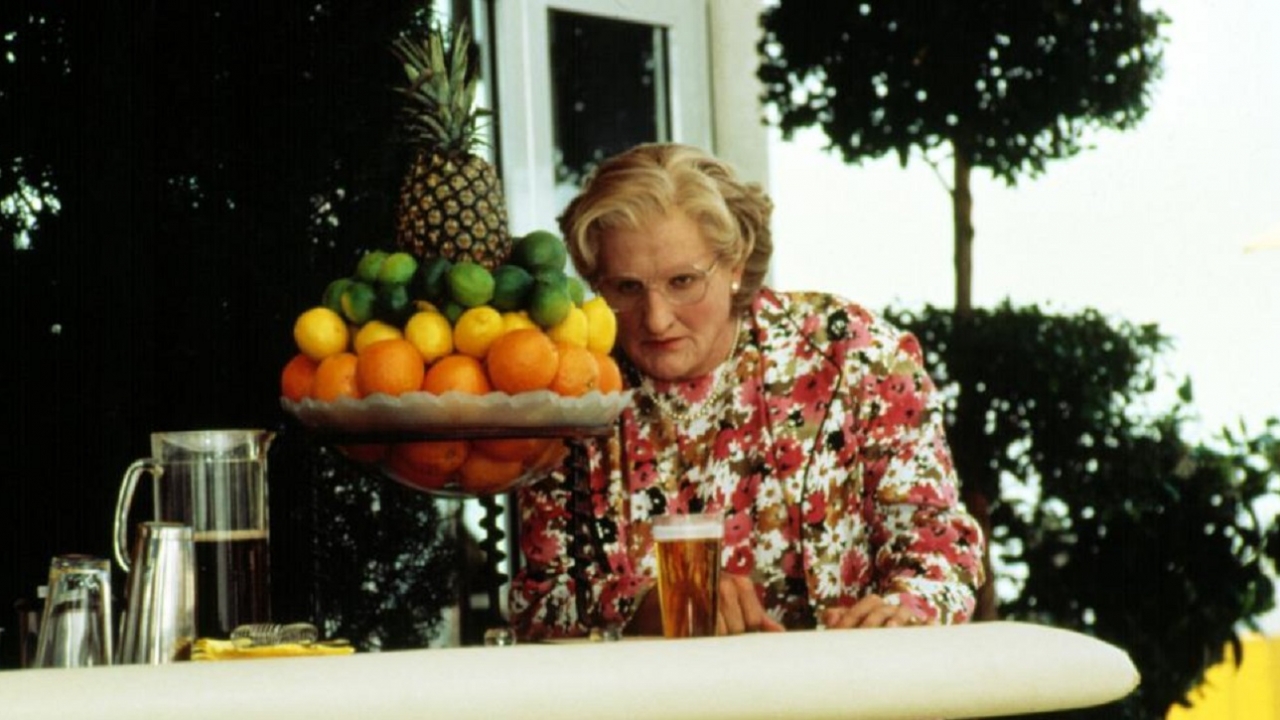 Mrs. Doubtfire (1993) was oorspronkelijk veel duisterder en droeviger
