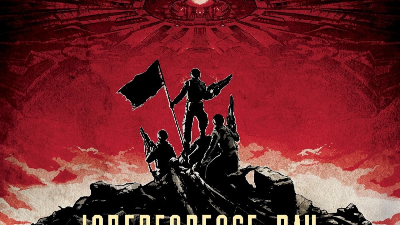 Triomfantelijke IMAX-poster 'Independence Day Resurgence'