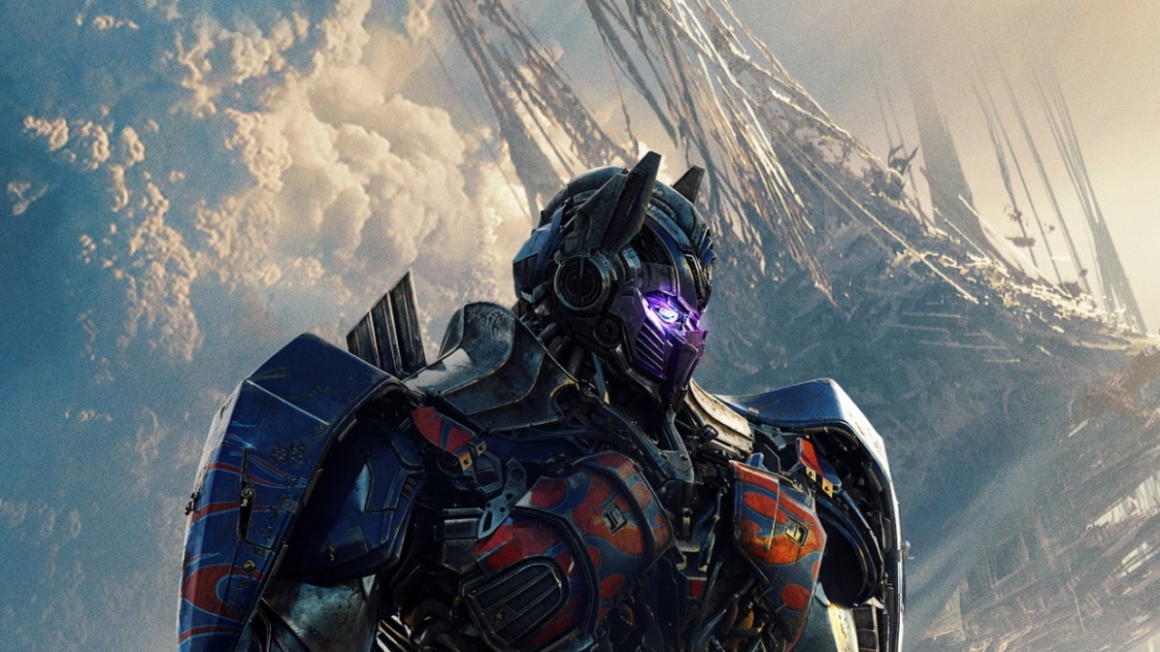 Slechte Optimus Prime op eerste poster 'Transformers: The Last Knight'