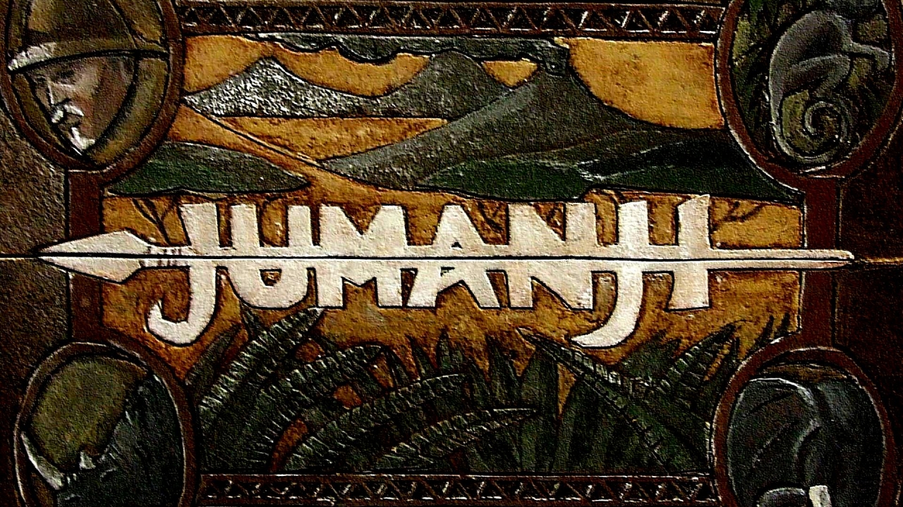 Dwayne Johnson in jungle in setvideo 'Jumanji'