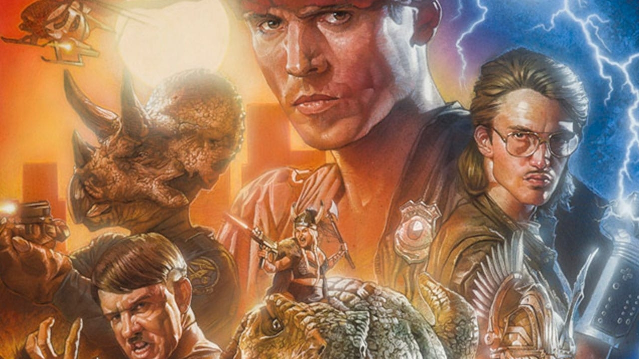 Eerste foto 'Kung Fury 2': Arnold Schwarzenegger is de nieuwe Amerikaanse president