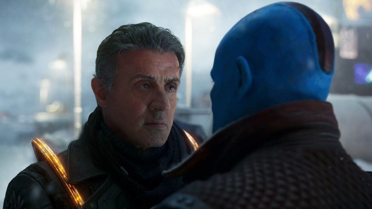Sylvester Stallone onthult zijn kostuum in 'Guardians of the Galaxy Vol. 3'