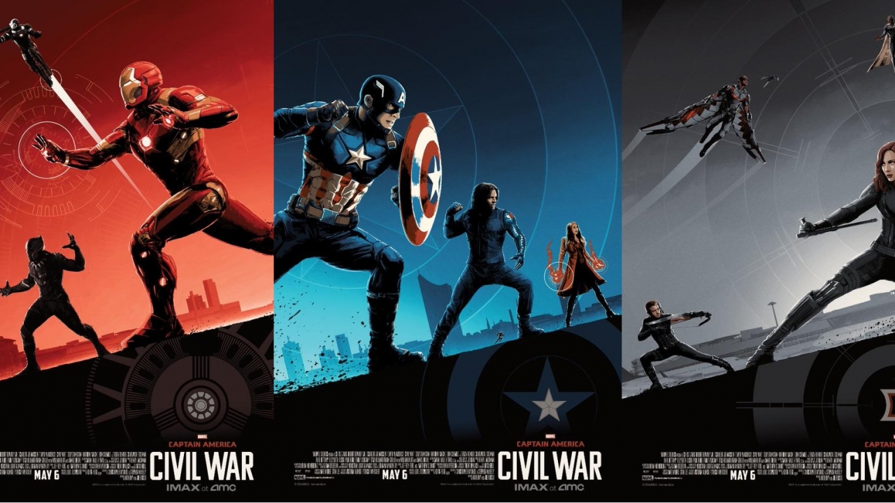 Ongebruikte concept-art & fraaie IMAX-posters 'Captain America: Civil War'