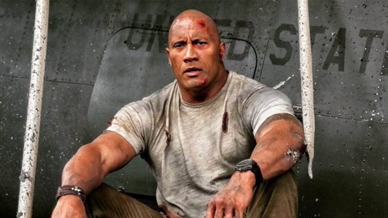 Dwayne Johnson met megadikke benen op Insta-foto