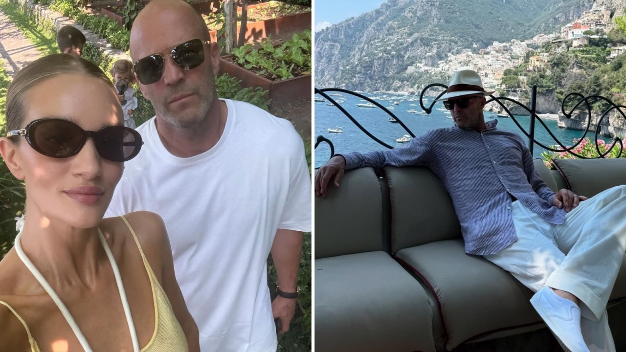 Statham op vakantie: super-de-luxe resort, maar nauwelijks een lach te zien