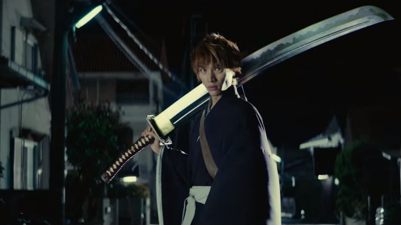 Joekel van een zwaard in trailer manga-film 'Bleach'